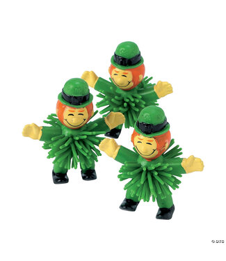 FUN EXPRESS Mini St. Patrick's Day Leprechaun Porcupine Characters - 4 Count