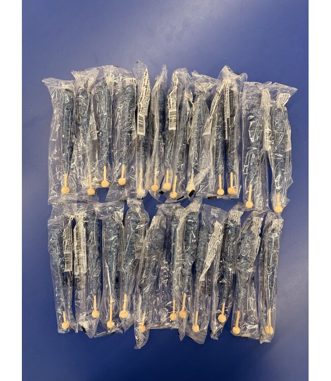 SQUIRE BOONE VILLAGE 24CT ROCK CANDY BLUE RASPBERRY