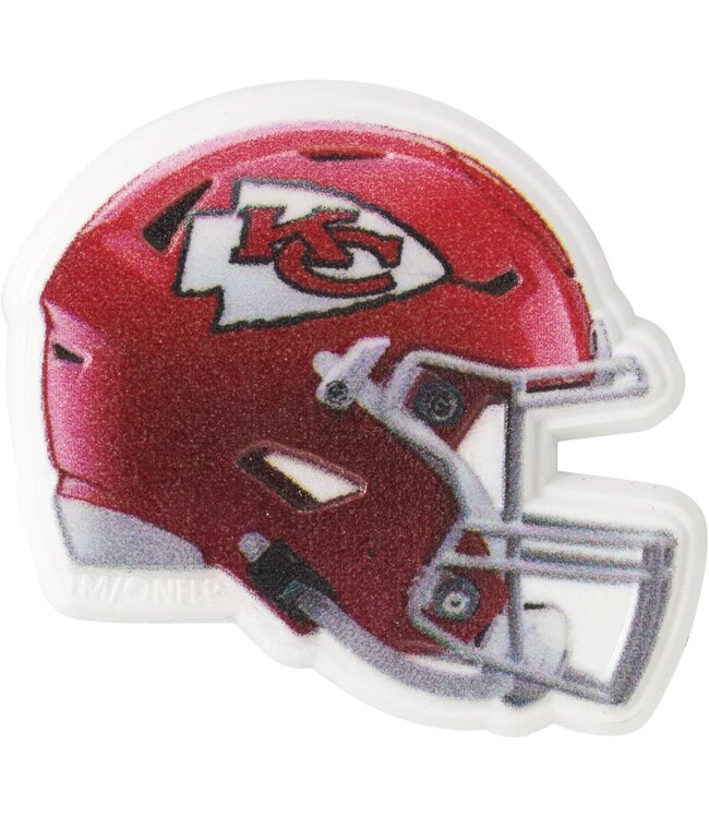 DECOPAC NFL Kansas City Chiefs Helmet Cupcake Rings - 12 Count