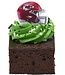 DECOPAC NFL Kansas City Chiefs Helmet Cupcake Rings - 12 Count
