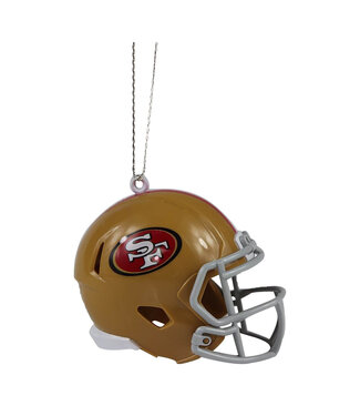 FOCO HELMET ORNAMENT SAN FRANCISCO 49ERS