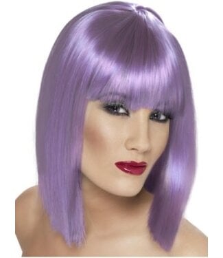 SMIFFY'S Glam Wig, Lilac