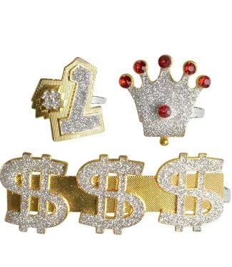 Amscan 3CT BLING RINGS