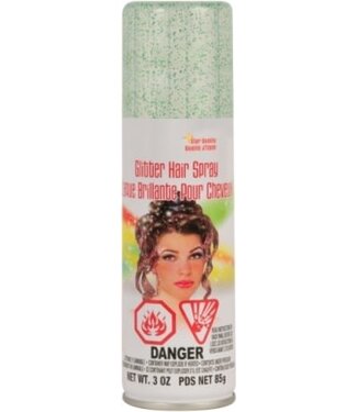 RUBIES GLITTER HAIR SPRAY GREEN