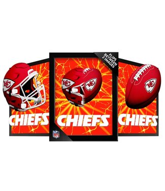SPORTICULTURE Chiefs 12inX16in 3D Lenticular Poster