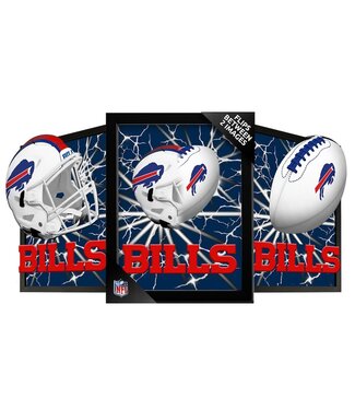 SPORTICULTURE Buffalo Bills 12inX16in 3D Lenticular Poster