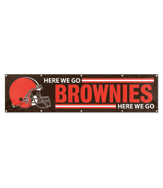 PARTY ANIMAL INC Cleveland Browns 8x2 Banner