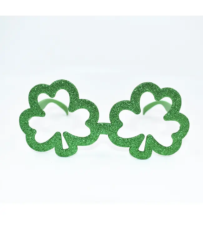 Creative Converting St. Patrick’s Day Irish Glittering Shamrock Glasses