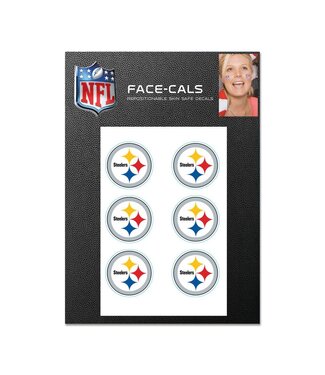 WINCRAFT Pittsburgh Steelers Tattoo Face Cals