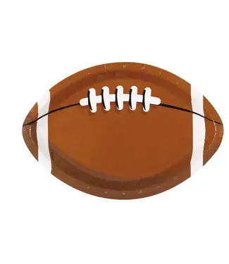 UNIQUE INDUSTRIES INC Game Face Football 9.25in - 8ct