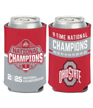 WINCRAFT Ohio State National Champs 2024 Can Coozie