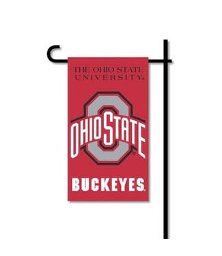 BSI PRODUCTS OSU 4x8 Mini 2-Sided Garden Flag
