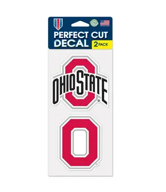 WINCRAFT Ohio State 4X8 Decal 2ct
