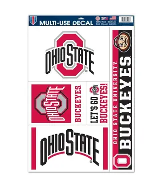 WINCRAFT Ohio State 11X17IN Decals