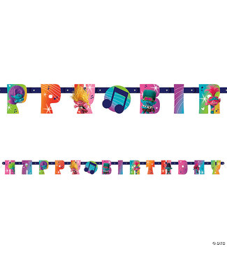 UNIQUE INDUSTRIES INC Trolls Band Together Banner