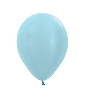 Sempertex Pearl Blue 5in Latex Balloons - 50ct