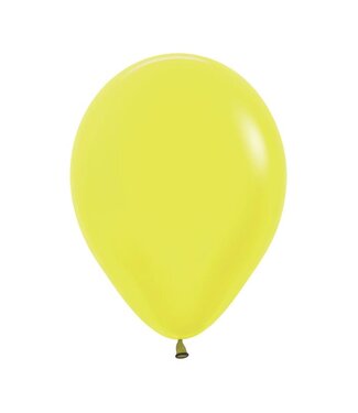 Sempertex Neon Yellow 5in Latex Balloons - 50ct