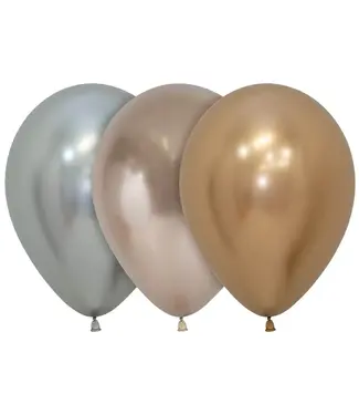 Sempertex Reflex Luxury Assortment 5in Latex Balloons - 50ct