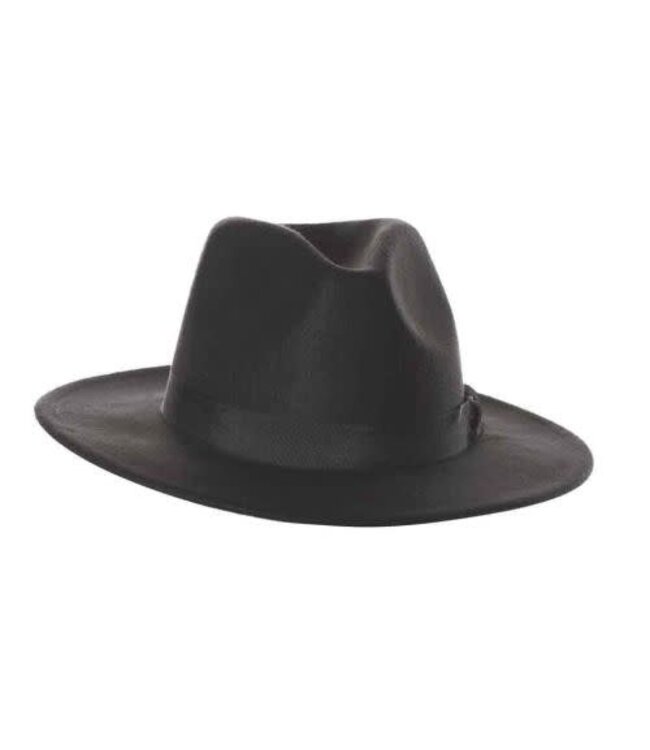 UNDERWRAPS FELT FEDORA BLACK