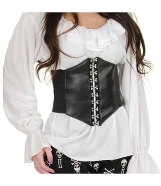 UNDERWRAPS WAIST CINCHER BELT BLACK