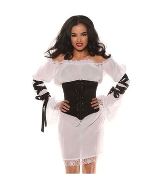 UNDERWRAPS WAIST CINCHER BLACK