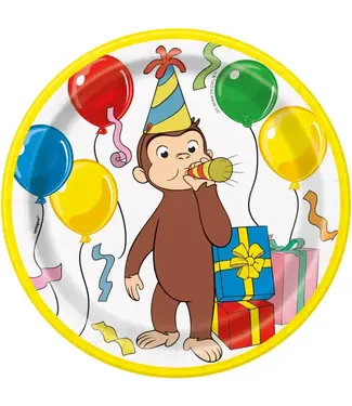 UNIQUE INDUSTRIES INC 8CT 7in CURIOUS GEORGE