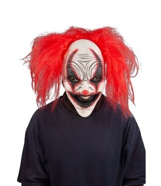 OKTOBER STUDIOS Red Carousel Clown Costume Mask