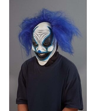 OKTOBER STUDIOS Blue Carousel Clown Costume Mask