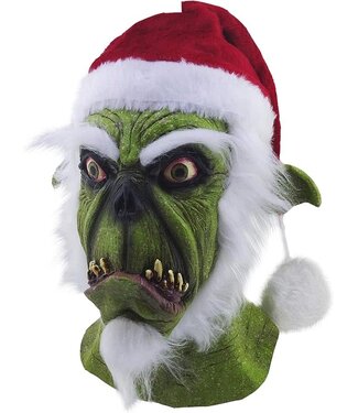 GHOULISH PRODUCTIONS Green Santa Mask
