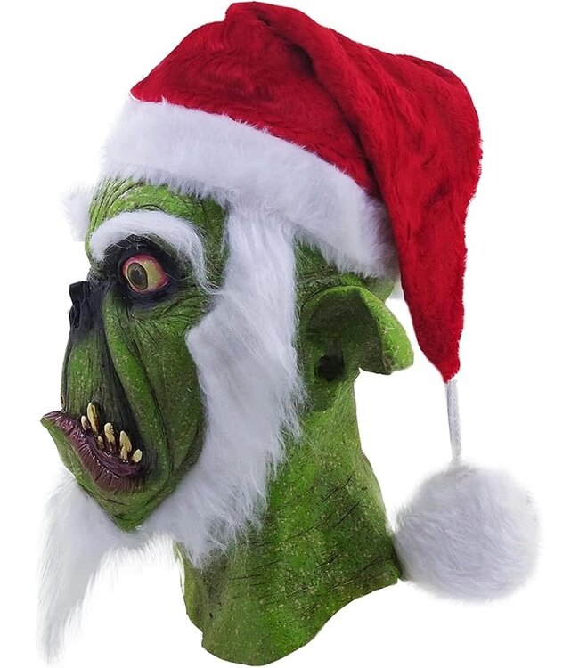 GHOULISH PRODUCTIONS Green Santa Mask