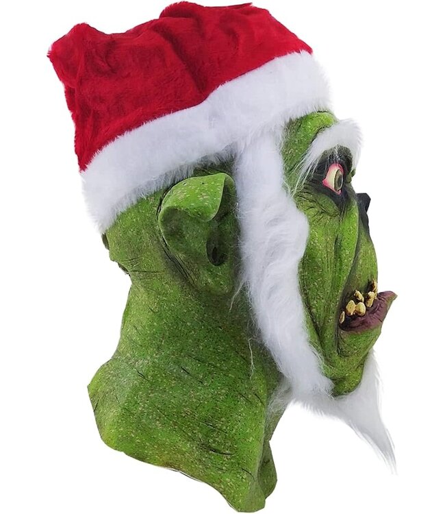 GHOULISH PRODUCTIONS Green Santa Mask