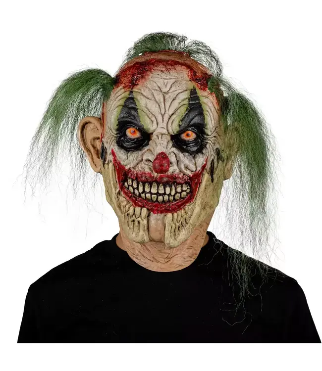 GHOULISH PRODUCTIONS Cracked Clown Mask