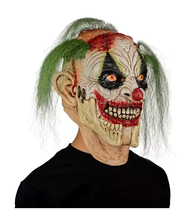 GHOULISH PRODUCTIONS Cracked Clown Mask