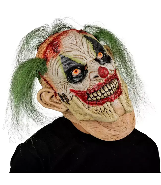 GHOULISH PRODUCTIONS Cracked Clown Mask