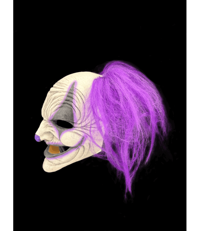 OKTOBER STUDIOS CAROUSEL CLOWN MASK PURPLE