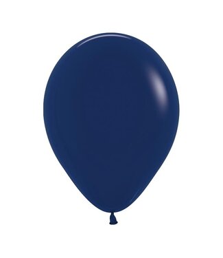 Sempertex Fashion Navy Blue 5in Latex Balloons - 50ct
