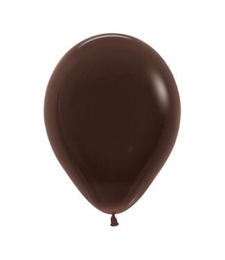 Sempertex Deluxe Chocolate Brown 11in Latex Balloons - 25ct