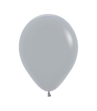 Sempertex Deluxe Gray 11in Latex Balloons - 25ct