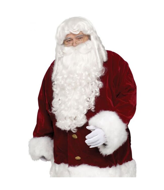 Fun World PROFESSIONAL SANTA WIG & BEARD