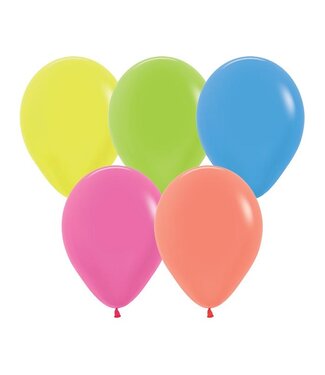 Sempertex Neon Assortment 11in Latex Balloons - 25ct