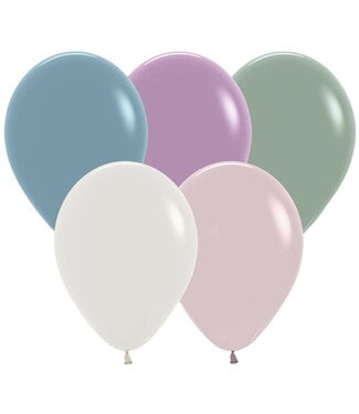 Sempertex Pastel Dusk Assortment 11in Latex Balloons - 25ct