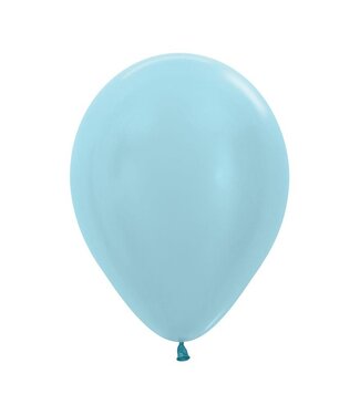 Sempertex Pearl Blue 11in Latex Balloons - 25ct