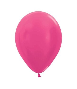 Sempertex Metallic Fuchsia 11in Latex Balloons - 25ct