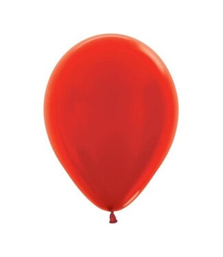Sempertex Metallic Red 11in Latex Balloons - 25ct
