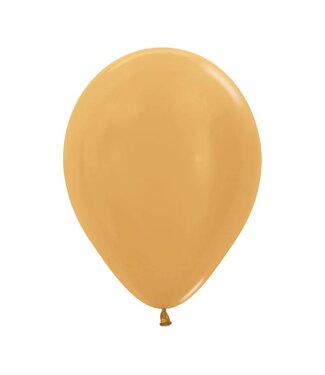 Sempertex Metallic Gold 11in Latex Balloons - 25ct