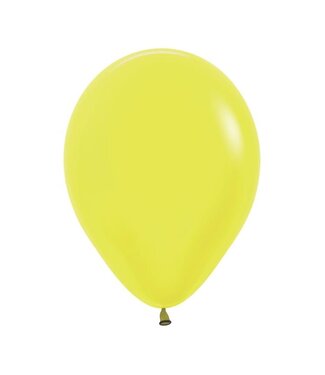 Sempertex Neon Yellow 11in Latex Balloons - 50ct