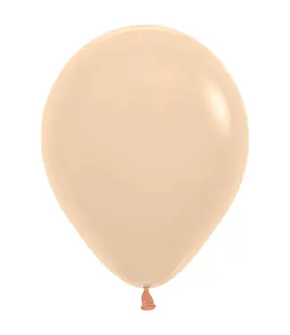 Sempertex Pastel Matte Malibu Peach 11in Latex Balloons - 50ct