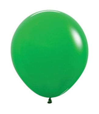 Sempertex Deluxe Shamrock Green 18in Latex Balloons - 6ct