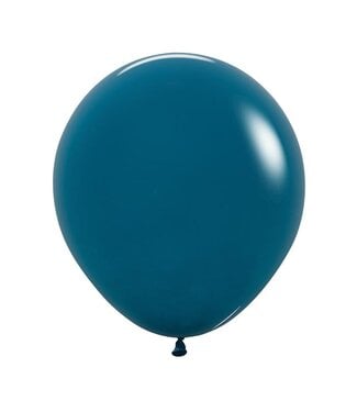 Sempertex Deluxe Deep Teal 18in Latex Balloons - 6ct