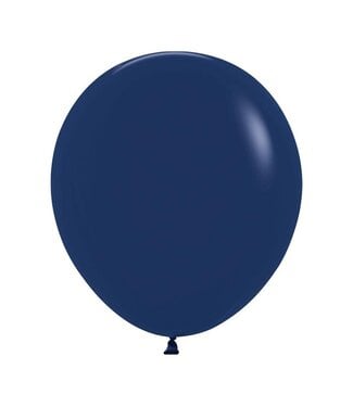 Sempertex Fashion Navy Blue 18in Latex Balloons - 6ct